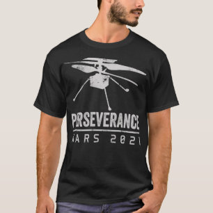 Ingenuity Helicopter 2021 Mars Landing Mars 2020 S T-Shirt