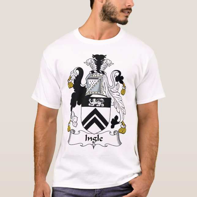 Ingle Family Crest T-Shirt (Front)