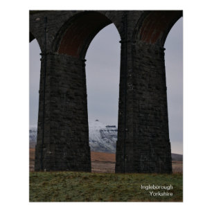 Ingleborough Yorkshire Poster