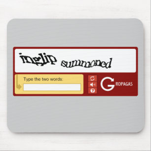 Inglip Summoned and Gropaga Mouse Pad