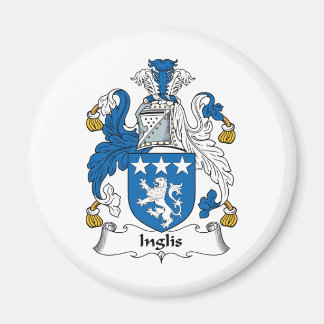Inglis Family Crest Magnet