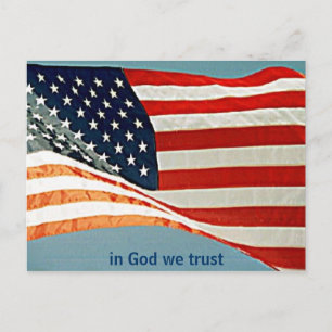 inGodwetrust Postcard