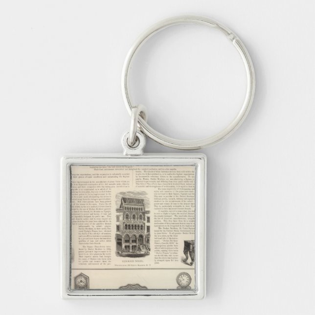 Ingrapham and Gamewell Company Key Ring (Front)