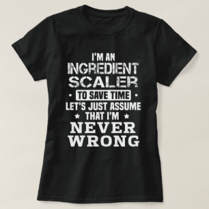 Ingredient Scaler T-Shirt