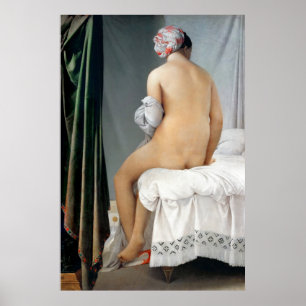 Ingres' The Valpinçon Bather Poster