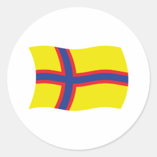 Ingrian Finns Flag Sticker