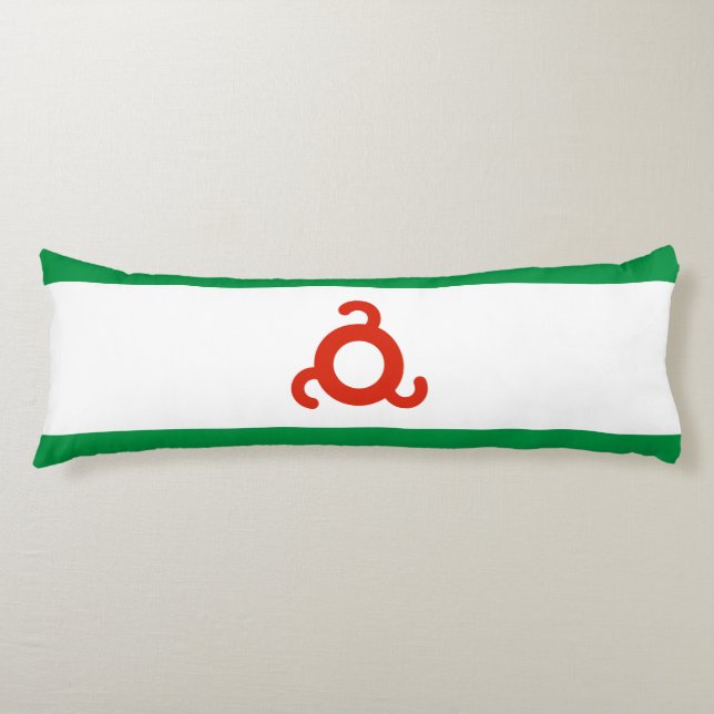Ingushetia Flag Body Cushion (Front)
