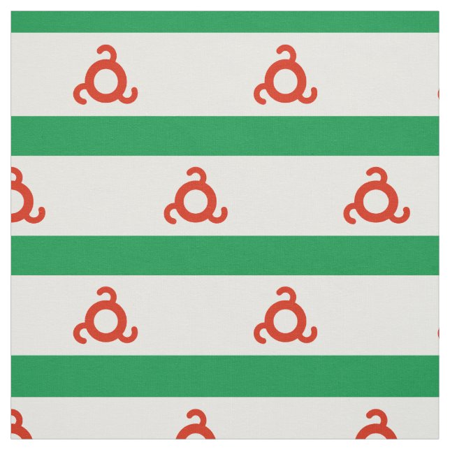 Ingushetia Flag Fabric (Swatch)