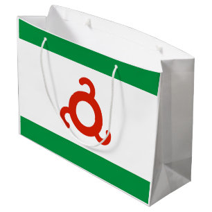 Ingushetia Flag Large Gift Bag
