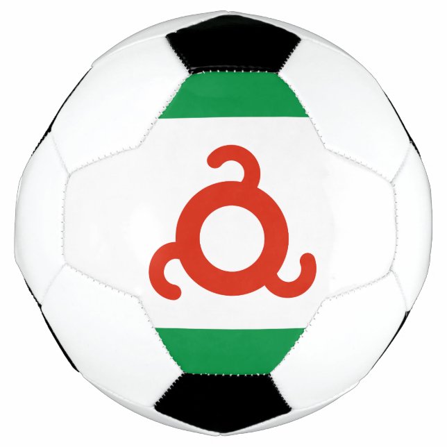 Ingushetia Flag Soccer Ball (Front)