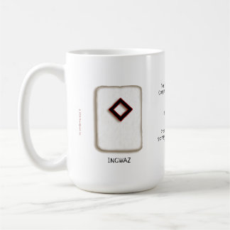 Ingwaz RuneStone 15 oz. Mug