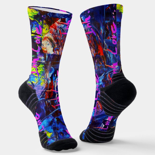 Inh. Love... 3 Socks (Angled)