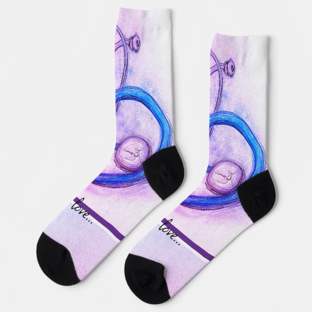 Inh. love socks (Left)