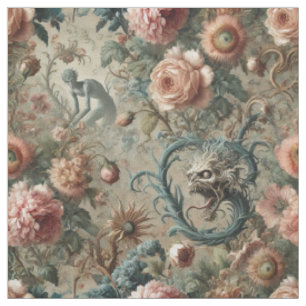 Inhabitable Doom – Gothic Statement Tile Fabric