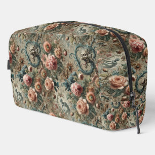 Inhabitable Doom – Gothic Victorian Floral Design Dopp Kit