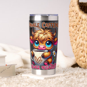 Inhale Caffeine Exhale Negativity  Insulated Tumbler