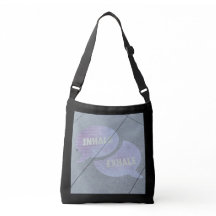 Inhale-Exhale Cross Body Tote Bag