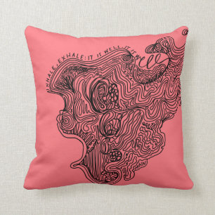 Inhale Exhale It Is Well It Is Well Cushion
