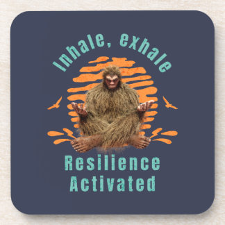 Inhale, Exhale Resilience Activated Bigfoot Coaster
