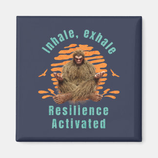 Inhale, Exhale Resilience Activated Bigfoot Magnet