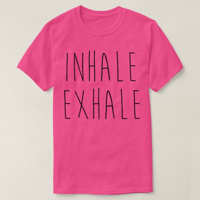 Inhale Exhale TShirt Classic TShirt (Design Front)