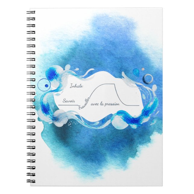 Inhalo: Thriving Under Pressure | Gift Notebook (Front)