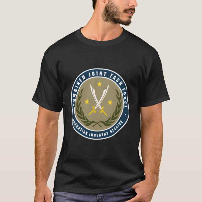 Inherent Resolve Operation Combined Joint Task For T-Shirt (Front)