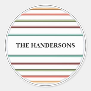 Ini Classic Round Sticker