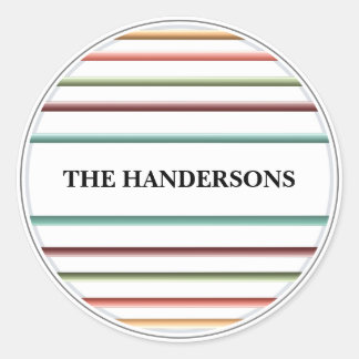 Ini Classic Round Sticker