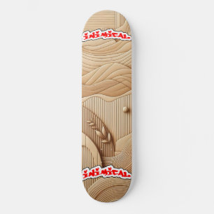 Inimical Bamboo Skateboard