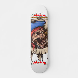 Inimical Dead Pirate Deck  Skateboard