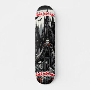 Inimical Gothic Dracula Skateboard