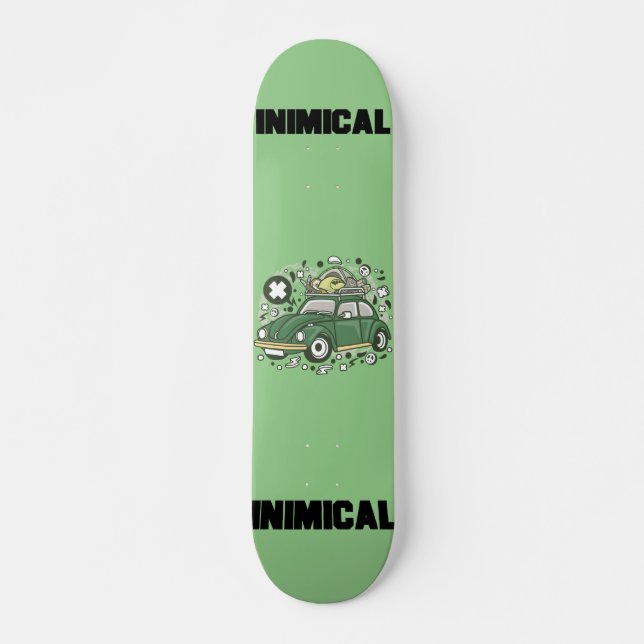 Inimical Hippy Camp Tour  Skateboard (Front)