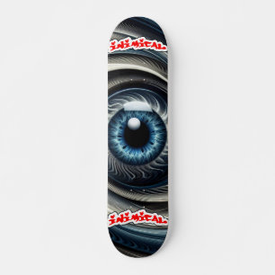Inimical Hypnotic Eye  Skateboard