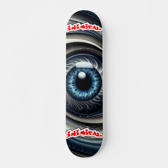 Inimical Hypnotic Eye  Skateboard (Front)