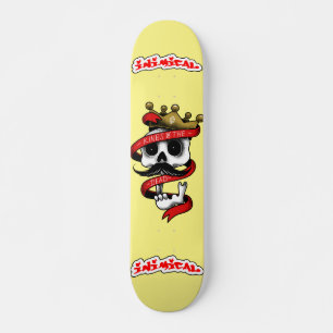 Inimical Kings of the Dead Tattoo Skateboard