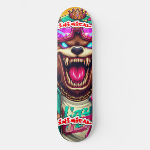 Inimical Mad Grizzly  Skateboard