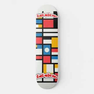 Inimical Mondrian  Skateboard