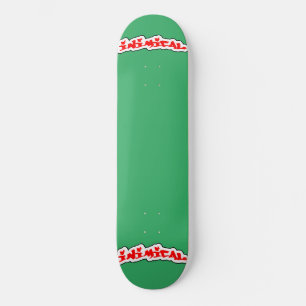 Inimical Perfect Green ChromaKey  Skateboard