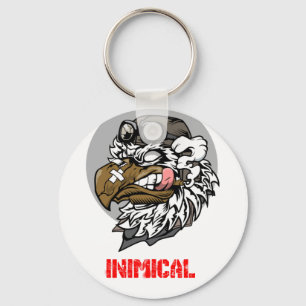 Inimical Pilot Eagle Key Ring