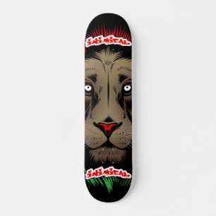 Inimical Reggae Lion  Skateboard