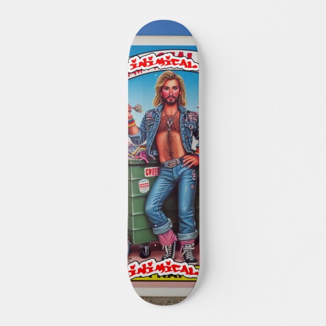 Inimical San Francisco Treat  Skateboard (Front)