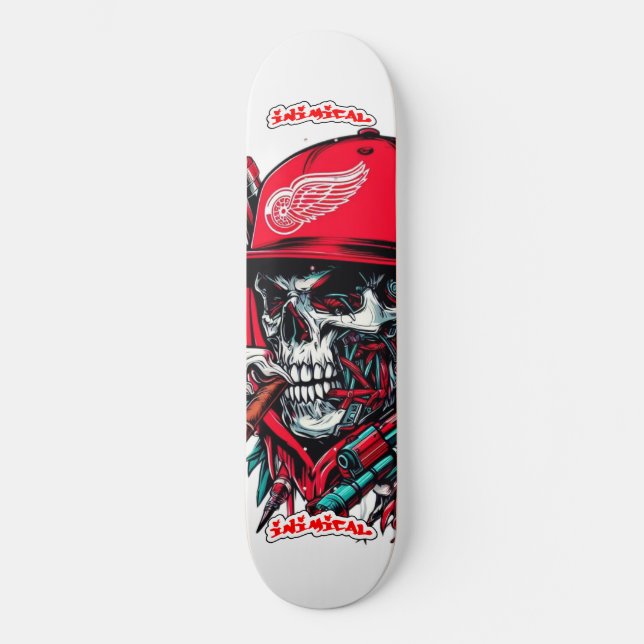 Inimical Southwest Detroit  Skateboard (Front)