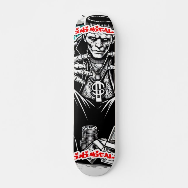 Inimical Thug Franky  Skateboard (Front)