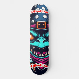 Inimical Toad Wizard  Skateboard