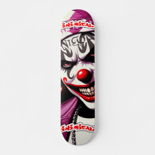 Inimical Wicked Clown  Skateboard