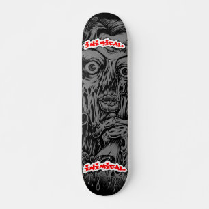 Inimical Zombie Lady  Skateboard