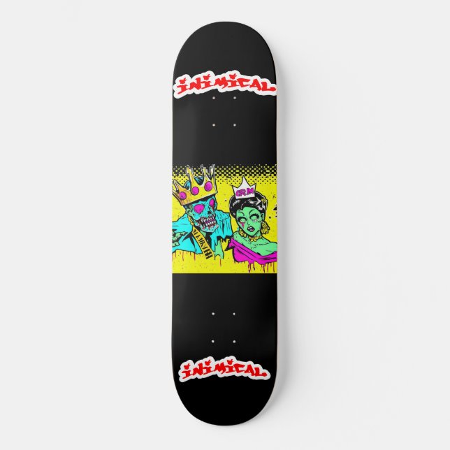 Inimical Zombie Prom Night  Skateboard (Front)