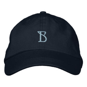 INITIAL "B" Designer Cap