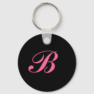 Initial "B" Key chain